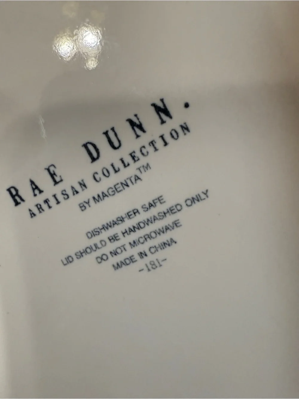 Rae Dunn Artisan Collection home is where mom is canister With Lid Floral 181